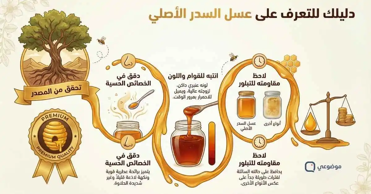 لماذا عسل السدر تحديداً؟