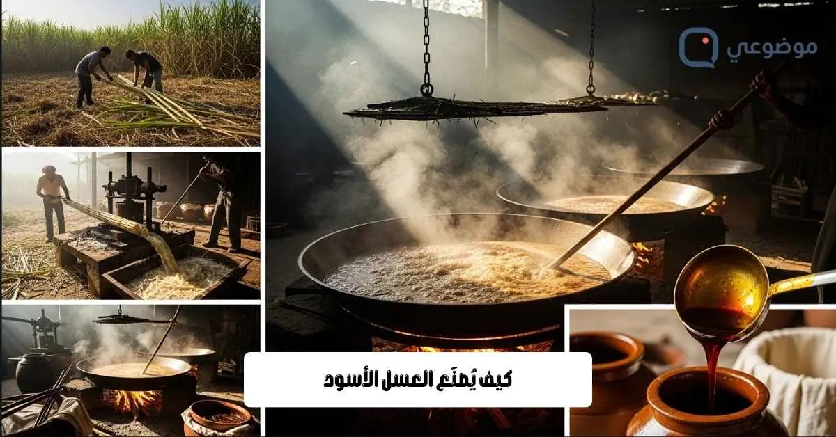 كيف يُصنَع العسل الأسود