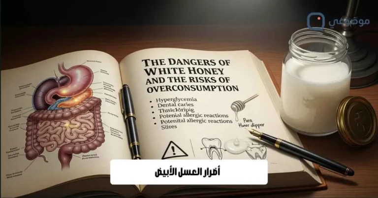 أضرار العسل الأبيض
