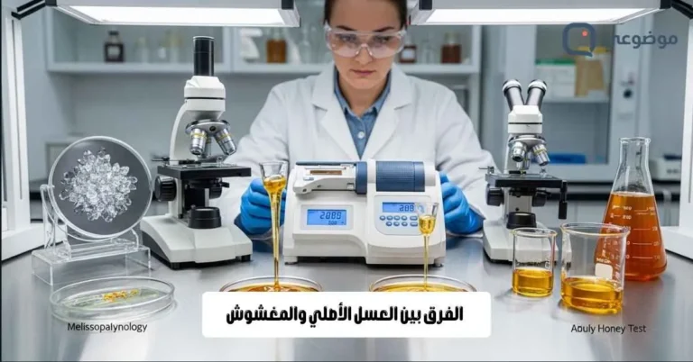الفرق بين العسل الأصلي والمغشوش
